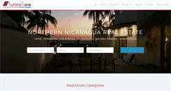 Desktop Screenshot of nicaraguarealestateleon.com